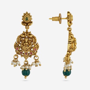 Vintage Short Flower-Shaped Zinc Alloy Wedding <b>Necklace</b> with Emerald-Cut Synthetic Stones 190709 - Product Image 6