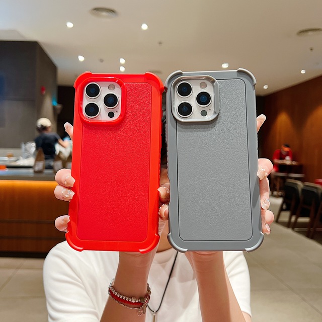 3 in 1 3-Layer Luxury Full Protective Armor TPU+PC Shockproof Mobile Phone Case for 15/16/17 Pro Max & All Prior Models