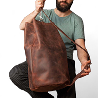 Sac à dos tactique vintage en cuir véritable durable, fermeture éclair géométrique, bandoulière arquée, capacité pour ordinateur portable 20-39L, unisexe, pour l'école