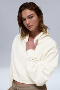 Sudadera con Capucha de Punto de Alta Calidad para Mujer, de Manga Larga, Holgada, Cómoda, Informal, para Deportes y Actividades Diarias - Product Image 2