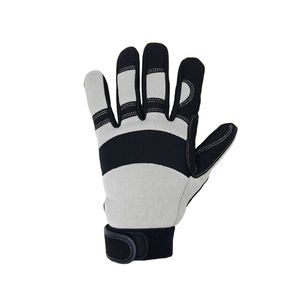 Guantes de Seguridad Flexibles Antideslizantes de Dedo Completo, de Cuero, Sin Silicona, Transpirables, Resistentes a Desgarros, Suaves, Anti-Vibración, Personalizables - Product Image 3