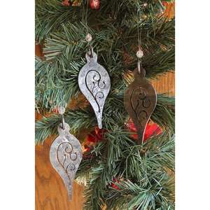 Ornement suspendu de jardin en métal Vente chaude Décoration de Noël Artisanat Ornements et accent en métal rustiques au meilleur prix - Product Image 1