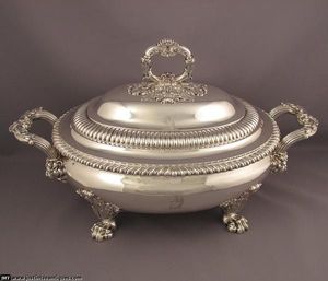 Vintage Styled Stainless Steel <b>Buffet</b> Food Server with Lid Decorative Hot Pot Catering <b>Warmer</b> for Weddings Home & Events - Product Image 3