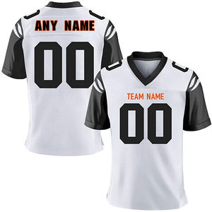 Men's Oversized T-<b>Shirt</b> Mesh Jersey American Football Jersey Custom wholesale custom logo jersey - Product Image 3