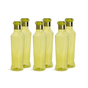 Botella de plástico anticólicos de tamaño pequeño con pezón de silicona, biberón de cuello ancho, regalo, alimentación de dibujos animados - Product Image 6