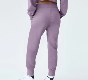 Pantalones de chándal Impreso Liso Marrón Estilo de mujer en Nuevo diseño Jogger SweatPant Alta calidad Precio razonable Cómodo Servicio OEM - Product Image 2
