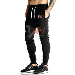 Pantalones de chándal para hombre con logotipo impreso personalizado de alta calidad, Material de algodón, estilo informal, pantalón para correr - Product Image 3