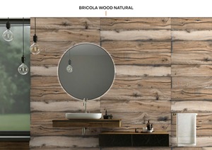 Azulejos vitrificados de porcelana esmaltada Premium de 60x120 cm, madera de Bricola, acabado mate Natural, azulejos modernos de 600x1200mm, suelos de madera mate - Product Image 3