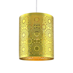 Lámpara Colgante de Hierro Dorado Estilo Marroquí al por Mayor con Trabilla Geométrica para el Hogar y Cualquier Evento - Precio Más Bajo - Product Image 3