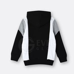 EVERGLOW Best Price Sale New Arrived Fashion Winter Design Hooded Long Sleeve Casual Men Polyester/Cotton Solid Fleece Hoodies - Product Image 2
