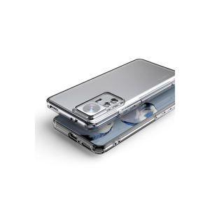 Coque en silicone liquide premium pour Xiaomi Mi 12T, dos transparent élégant avec protection de caméra HRMN, compatible avec la marque Poco - Product Image 4