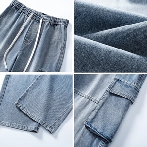 <b>Jeans</b> Manufacturer Custom Japanese Selvedge Denim <b>Jeans</b> <b>Red</b> Self Edge 100% Cotton Raw Denim Classic Blank <b>Men</b> Straight <b>Jeans</b> - Product Image 5