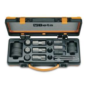 Juego de brocas de impacto BETA de 12 piezas con 4 accesorios - Product Image 1