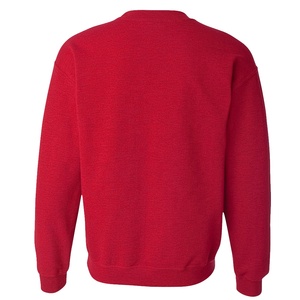 Sweat-shirt en molleton sport unisexe 100% coton surdimensionné, sweat-shirt à col rond brodé pour femmes, de haute qualité, uni, teint en automne - Product Image 4