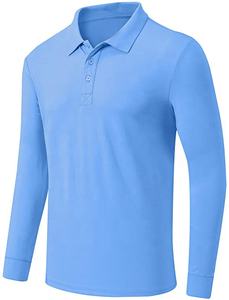 Nouveau 2026 – Tissu 100 % coton uni personnalisable pour chemises homme, style golf, respirant et à séchage rapide, avec logo sur mesure - Product Image 4