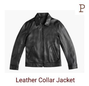 Veste en cuir boutonnée pour homme de qualité supérieure avec doublure intérieure douce pour un usage quotidien et en hiver-Options en vrac de qualité export - Product Image 4