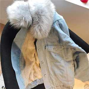 Chaqueta vaquera con capucha para mujer al por mayor, abrigos de invierno con logotipo personalizado, ropa de abrigo de moda, compra a granel, proveedor, el mejor precio, barato - Product Image 6
