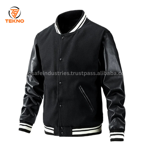 Chaqueta Letterman personalizable, chaqueta universitaria personalizada de béisbol Vintage con botones clásicos de primera calidad, logotipo personalizado, venta al por mayor, OEM - Product Image 4