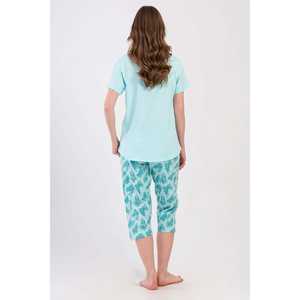 Combinaison de nuit ovale à manches courtes et col rond pour femme, taille XXL - Product Image 2