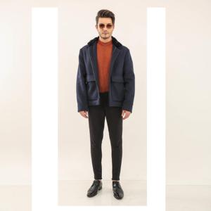 Parkas en cuir véritable fabriqués à la main de qualité supérieure pour hommes Respirant Tissé Hiver - Product Image 1