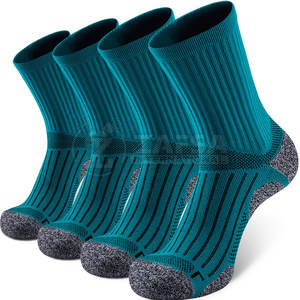 Chaussettes de cricket personnalisées en gros pour hommes, chaussettes de sport antidérapantes mi-mollet pour l'entraînement, modèle 2025 - Product Image 5