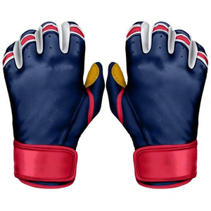 Guantes de bateo de béisbol de alta calidad de cuero genuino, superventas, antideslizantes, para jóvenes y adultos, Unisex, ligeros, de béisbol - Product Image 6