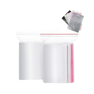 Meilleures ventes 2024 Sac à fermeture éclair pour vêtements Sac à fermeture éclair en plastique transparent Emballage de vêtements Sac à provisions en plastique à fermeture éclair - Product Image 4