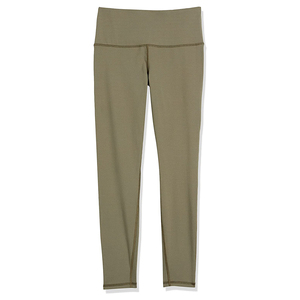 Venta al por mayor de mallas suaves de uso diario para mujer, pantalones de Fitness de cintura alta, mallas de poliéster adecuadas transpirables lisas para mujer - Product Image 2