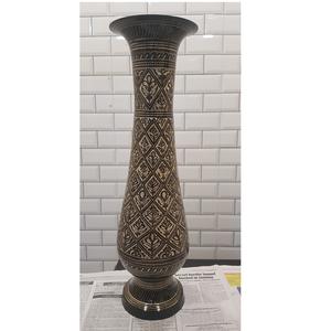Metal Brass Flower <b>Vase</b> Classy Look for Home and Office Decor <b>Vase</b> <b>Gold</b> Plated Wedding Floral Centrepiece Handmade High Quality - Product Image 5