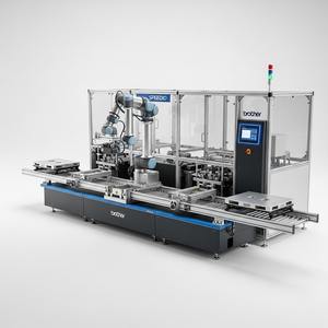 Système de palettisation automatisé Brother SPEEDIO, chargeur de palettes compact, contrôleur CNC intégré, garantie 1 an pour l'entretien des machines CNC - Product Image 1