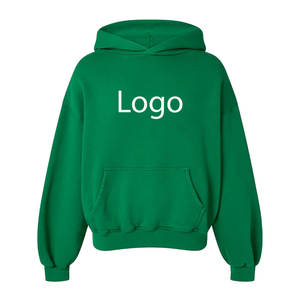 Sudaderas con capucha de manga larga para hombre con mezcla de algodón 100% al por mayor, sudaderas básicas de color sólido para invierno - Product Image 6