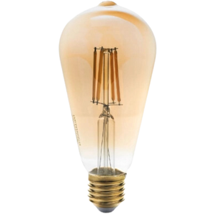 Optonic E27 LED Candle <span class=keywords><strong>Bulb</strong></span> với thủy tinh vàng ấm Dimmable ánh sáng gắn kết tối ưu cho trang trí nội thất - Product Image 1