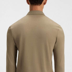 2025 conception personnalisée tricoté hommes chemises à manches longues à manches longues confortables et à séchage rapide tricoté hommes chemises à manches longues - Product Image 4