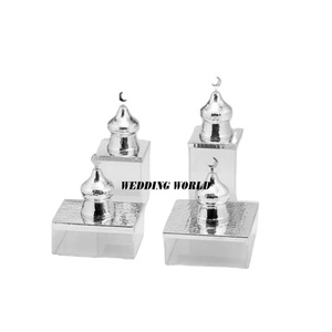 Pot à bonbons en métal décoratif pour cuisine et hôtel Qualité supérieure Vente en gros Fait à la main Serveur de noix Vente en gros Pot à fruits secs en métal - Product Image 2