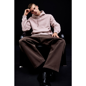 Sweat-shirt à capuche oversize pour homme de haute qualité, fournisseur de vêtements en gros du Bangladesh, OEM ODM, pull personnalisé en coton - Product Image 4