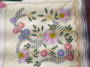 Lehenga Tradicional Bordada a Mano para Novia China, Decorada con Cristales, Perlas y Borlas, Traje Nupcial Chino - Product Image 5