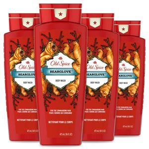 Gel douche Old Spice pour hommes, parfum frais haute endurance, fraîcheur douche 24h/24 et 7j/7, 18 fl oz (lot de 4) - Product Image 4