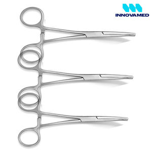 Ensemble de 4 pinces chirurgicales Kelly de différentes tailles Pinces hémostatiques manuelles de dernière conception avec caractéristiques hémostatiques droites et incurvées - Product Image 6