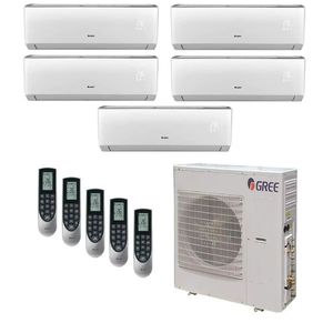 Aires Acondicionados Split Multizona Gree R410A de 18000 Btu, Bomba de Calor, Unidad HVAC, Sistema VRF, Inverter DC, Aire Acondicionado Central - Product Image 3