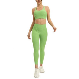 Nuevo Conjunto de Yoga para Mujer, Transpirable, de Última Moda, Precio Económico, Secado Rápido, Ropa de Gimnasio Hecha en Pakistán - Product Image 6