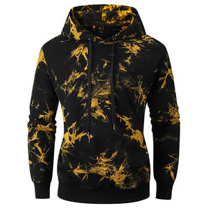 Sweat à capuche imprimé à motif de mode pour hommes Tie Dye Two Practical Side Sublimation basics Poches Cotton hoodies men - Product Image 4