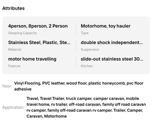 El mejor!! Autocaravanas Grand Design RV Transcend al por Mayor para Viajes Familiares y Diversión al Aire Libre a Precios Inmejorables - Product Image 6