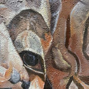 ภาพวาดสีน้ำมันบนผืนผ้าใบแคนวาสรูปพระพุทธเจ้าขนาด39x39นิ้วศิลปะตกแต่งผนังแบบดั้งเดิม100% - Product Image 4