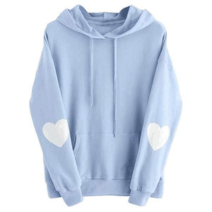 Sudaderas con Capucha Casuales de Primera Calidad a la Moda para Mujer, Color Sólido, Transpirables, con Capucha, Cuello con Capucha, Logotipo Frontal, de Alta Calidad para Invierno - Product Image 3