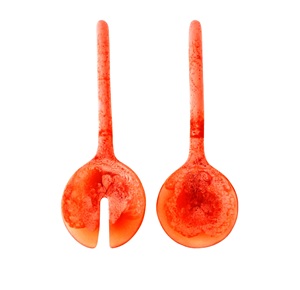 ชุดเครื่องครัวด้ามทำจากไม้2ชิ้นทำด้วยมือมีเอกลักษณ์ - Product Image 4