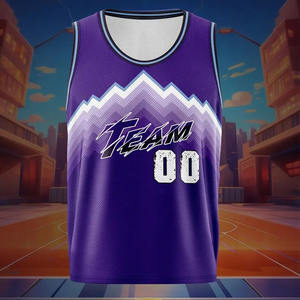 Best Prices Professional <b>Basketball</b> Uniforms High Quality Quick Dry Top Sportswear Breathable and Plus <b>Size</b> Top Design - Product Image 2