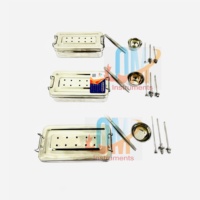 OldMed Instruments 3.5mm HRT Trocar Kits Instrumen Penyisipan Pelet Hormon untuk Bedah Ginekologi 3 Set Bahan Stainless Grade Medis
