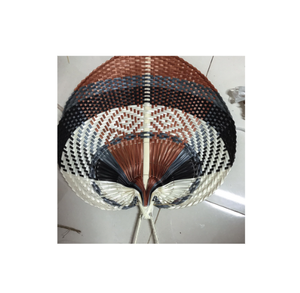 Éventail à main Green Living fabriqué à partir de feuilles et de fibres de bambou au Vietnam - Product Image 5