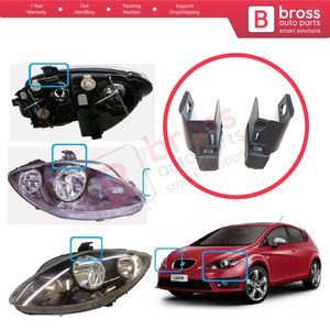 Soporte de Reparación para Faros Delanteros BHL19+BHL20, Juego de Soportes Izquierdo y Derecho para Leon MK2 1P, Toledo MK3 5P, Altea 5P 5P1941005 - Product Image 6