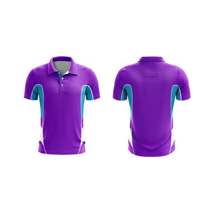 Chemise de golf de haute qualité respirante imprimée à séchage rapide ajustée en polyester et élasthanne avec logo personnalisé par sublimation Broderie de luxe décontractée - Product Image 2